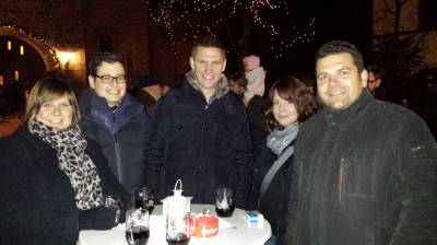 Schner berraschungsbesuch: Unser neuer Bundestagsabgeordneter Johannes Steiniger kam heute zum CDU Stand auf dem Weihnachtsmarkt. - Schöner Überraschungsbesuch: Unser neuer Bundestagsabgeordneter Johannes Steiniger kam heute zum CDU Stand auf dem Weihnachtsmarkt.